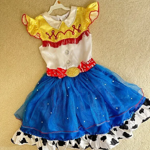 Toy Story Jessie Costume Dress – Girls Size 7~8 Years – Disney Halloween Outfit - Picture 1 of 4